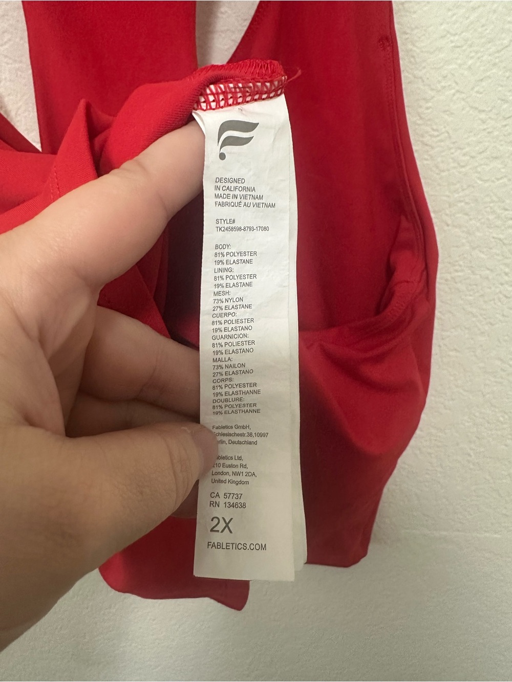 Fabletics Tank Top! - Picture 3 of 4
